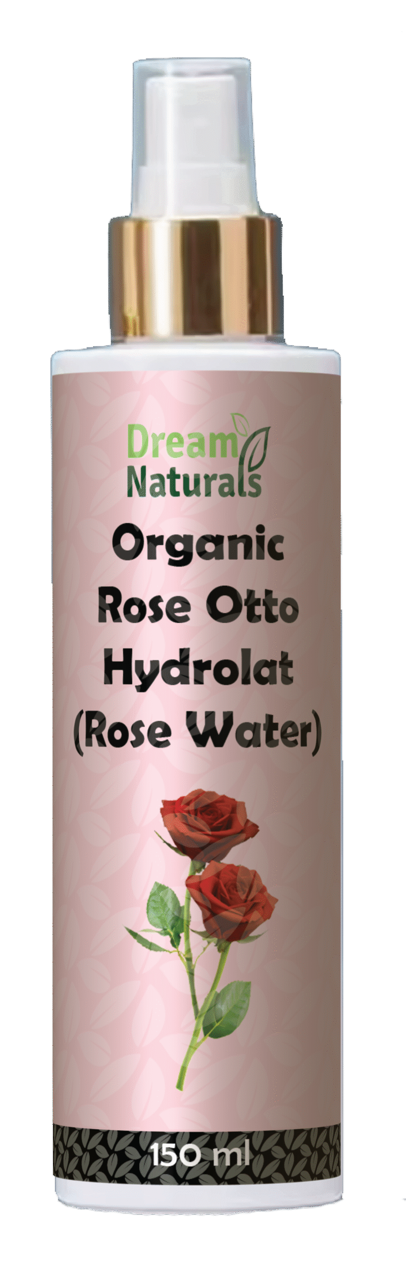 Dream Naturals Organic Rose Otto Hydrolat (Rose Water) Mist 150ml - Image 2