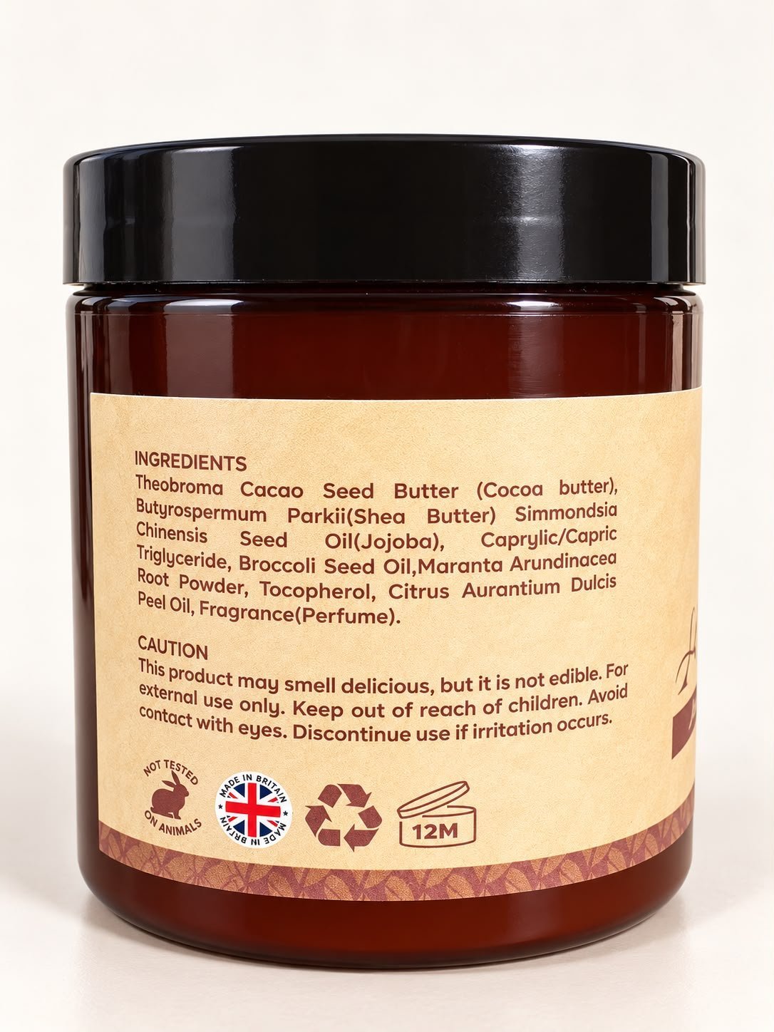 Dream Naturals Asili Coco Body Butter 250g - Rich Moisturizing Formula for Soft & Smooth Skin, Ideal for Daily Use - Image 5