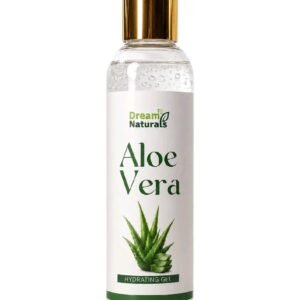 Dream Naturals Aloe Vera Hydrating Gel - Natural Moisturizing Formula for Skin  and Hair Care
